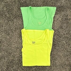 Mossimo Ribbed Tank Tops